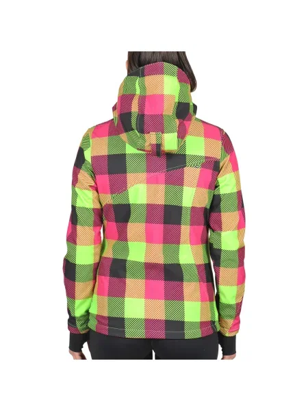 Geacă Peak Mountain softshell roz