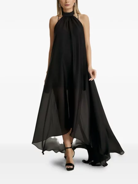 Rochie Il Volo cu gât halter negru