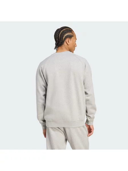 Bluza Trefoil Essentials Crew biała
