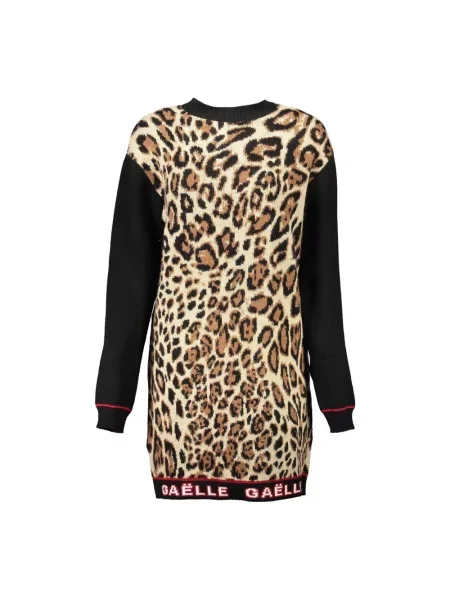 Sukienka maxi Gaëlle Paris beżowa