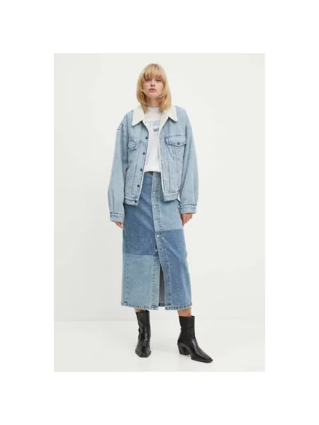 Kurtka jeansowa Levi's niebieska