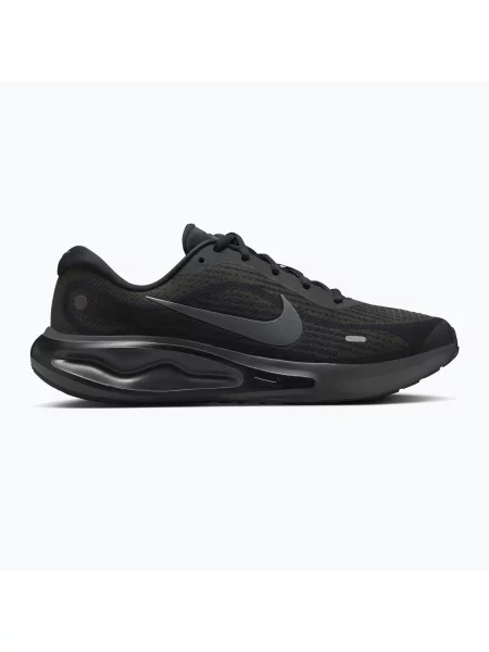 Férfi futócipő NikeJourney Run black/medium ash/smoke grey. Méret: 45 EU fekete