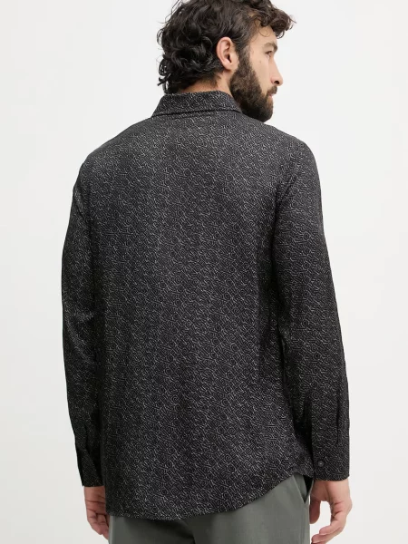 Armani Exchange koszula z czarna