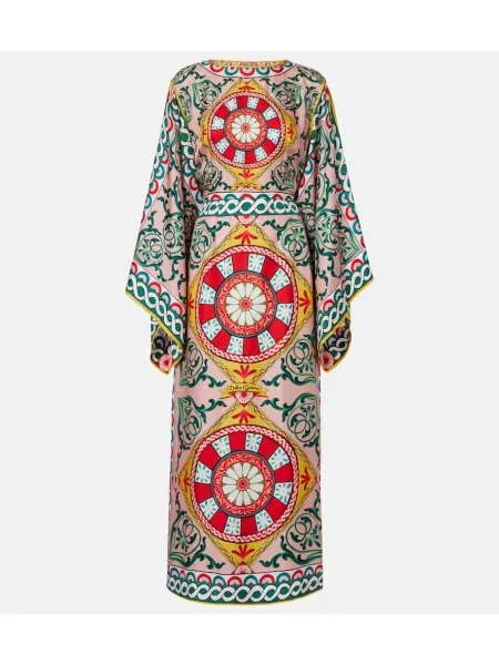 Rochie Dolce&gabbana de mătase cu imagine