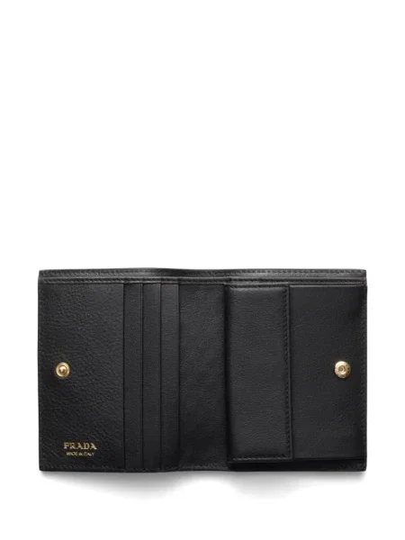 Portofel Prada cu tepi negru