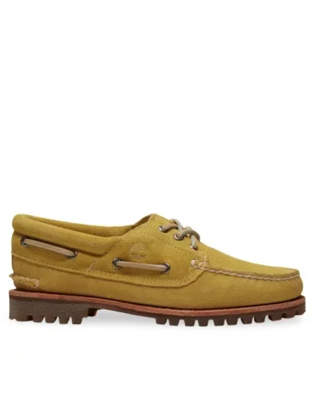 Półbuty Timberland zamszowe żółte