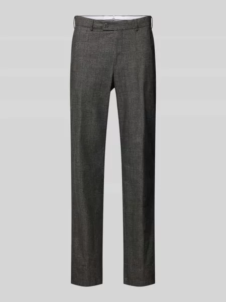 Spodnie w kroju regular fit z mieszanki bawełny Hiltl