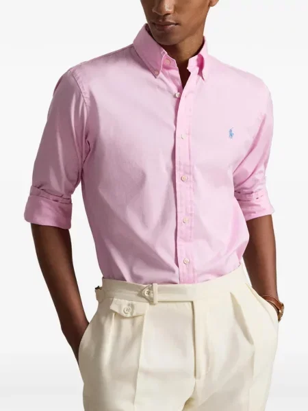 Czapka z daszkiem Polo Ralph Lauren w kratkę z twillu biznesowa niebieska