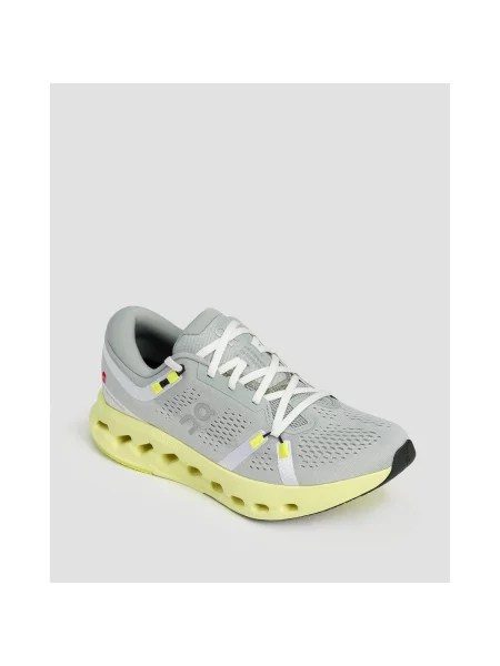 Běžecké boty On Running Cloudsurfer 2 glacier/limelight šedé