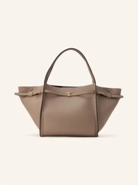 Tod's Taška Medium černošedá / zlatá