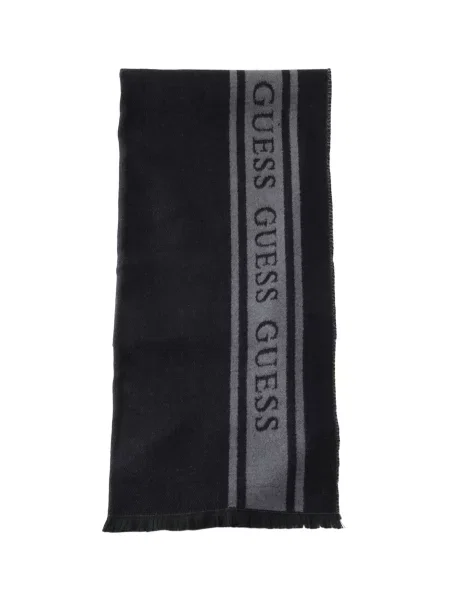 GUESS Fular gri negru
