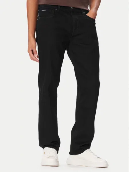 Guess Jeans Jeans hlače Straight Leg črna