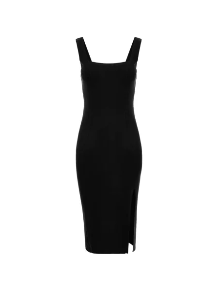 Rochie midi Roserry negru