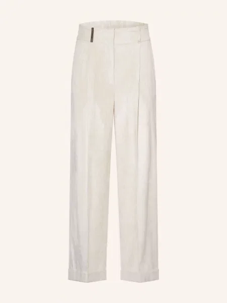 Culottes Peserico béžové