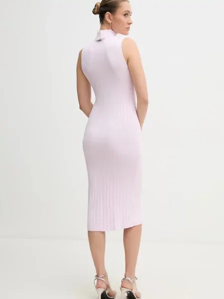 Платье мини Dkny розовое