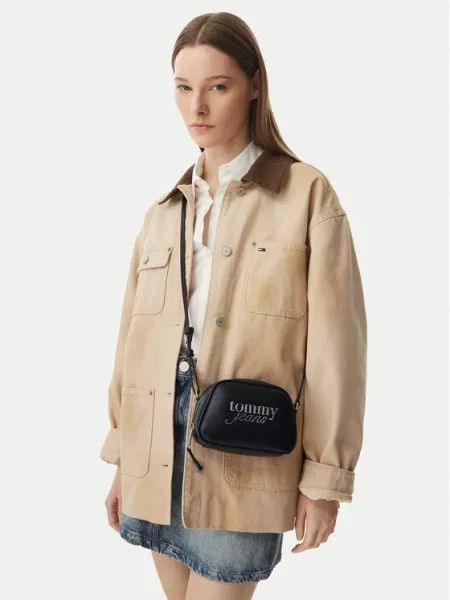 Tommy Jeans Τσάντα Tjw Bold Camera Bag μαύρο