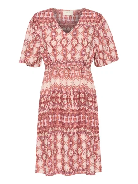 Cream Rochie CRTiah corai / roz pudră / burgundy roșu