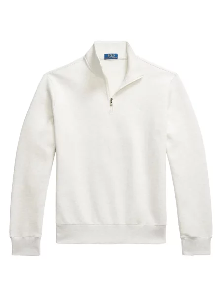 Tricou Polo Ralph Lauren din piele cu broderie în carouri maro