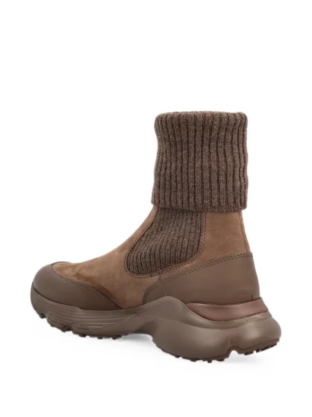 Botine Tod's din piele de căprioară maro