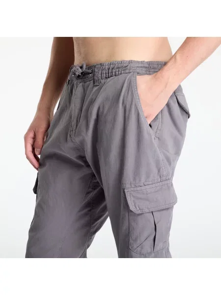 Kalhoty Urban Classics Cargo Jogging Pants Grey L šedé