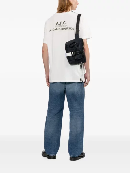 Cu centură curea A.p.c. negru