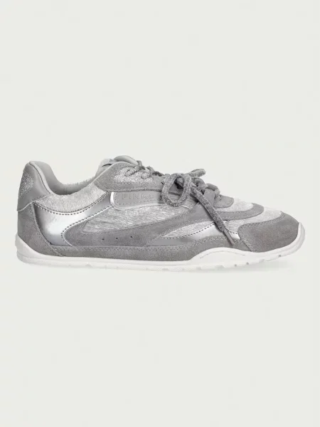 Pinko Sneakers Yulia 01 | piele întoarsă gri