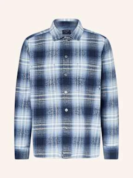 Olymp Košile Comfort Fit modrá/ tmavě modrá