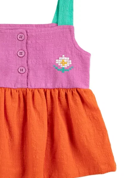Sukienka dziecięca Bobo Choses pomarańczowa