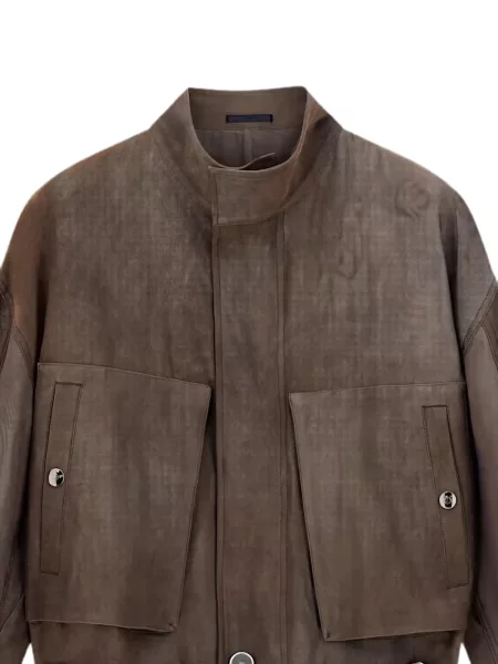 Geacă Giorgio Armani maro