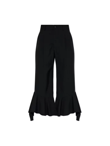 Spodnie Comme Des Garcons wełniane czarne