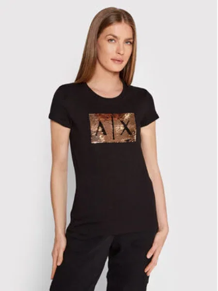Armani Exchange Футболка чорний