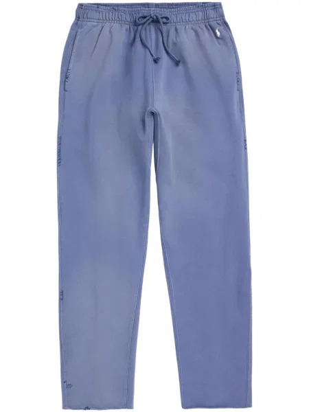 Πλεκτά τρέξιμο sneakers Polo Ralph Lauren με κορδόνια μωβ