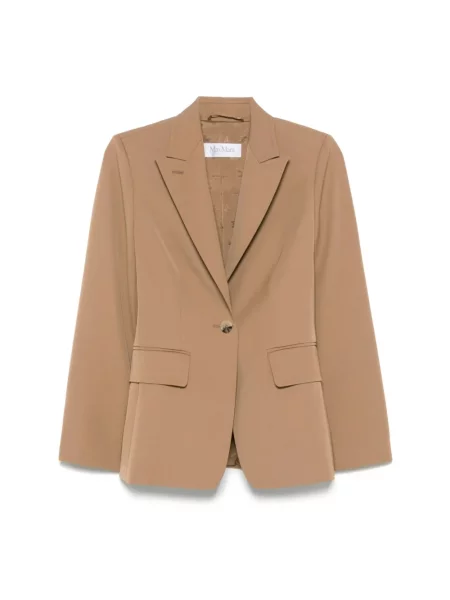 Marynarka Max Mara wełniana brązowa