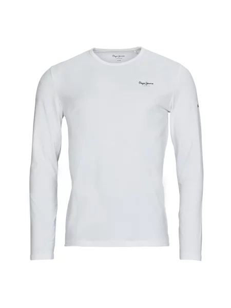 Pepe Jeans Majica dugih rukava Original Basic 2 Long N bijela
