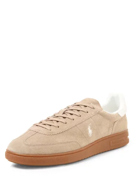 Polo Ralph Lauren sneakersy zamszowe Bedford Pp beżowy brązowe
