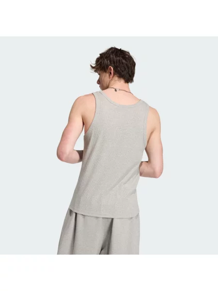 KOSZULKA BEZ RĘKAWÓW TREFOIL ESSENTIALS szara