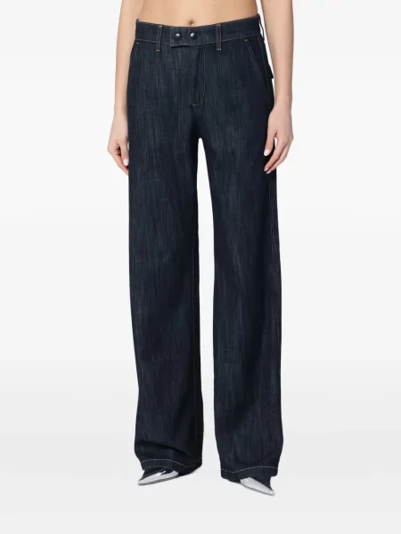 Дънки straight leg Department 5 синьо