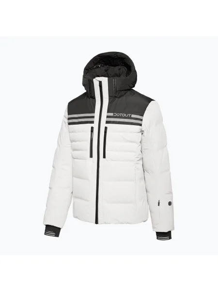 Мъжко ски яке DOTOUT Pluma barely blue/black beauty бяло