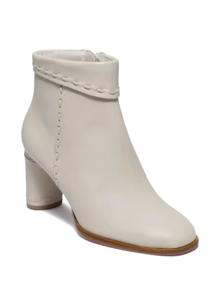 Botine Bernardo alb