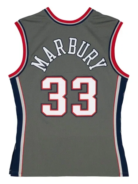 Риза Mitchell & Ness от джърси сиво