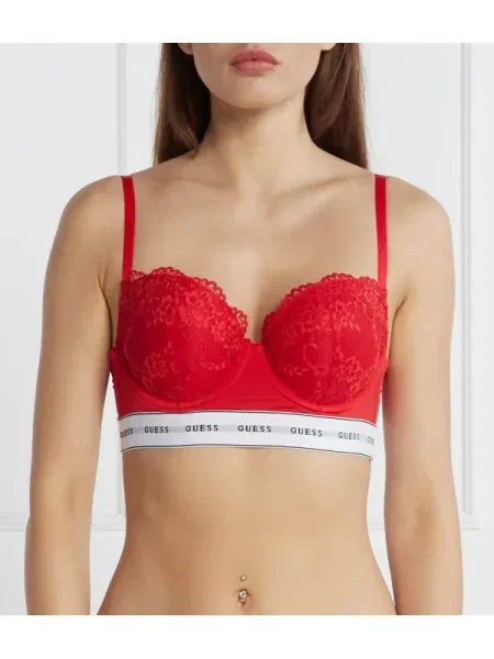 Guess Underwear De dantelă sutien roșu