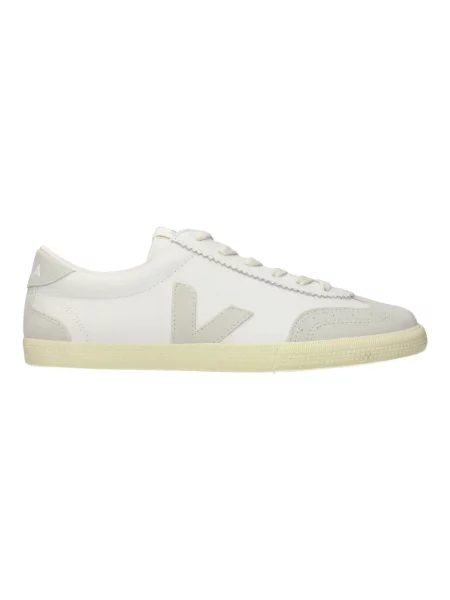 Sneakersy Veja Volley skórzane retro białe