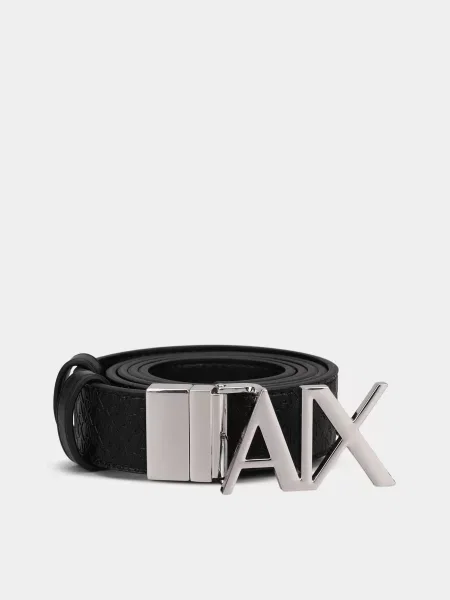 Armani Exchange Ремінь Поліуретан чорний