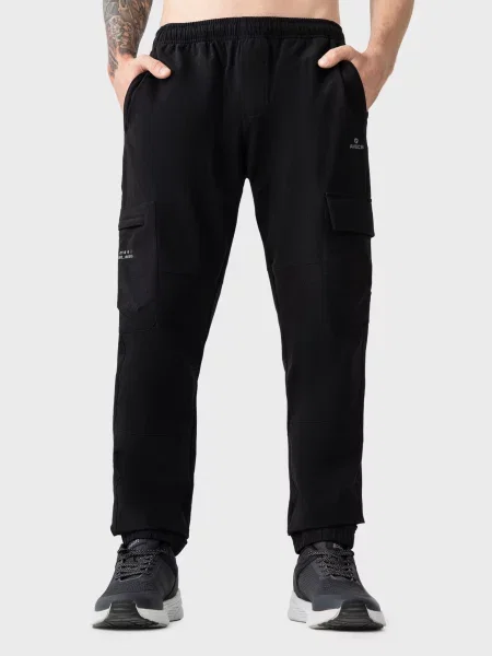 Спортивні штани AVECS нейлон/еластан чорний