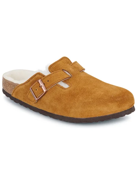 BIRKENSTOCK Házi cipő Boston S konyak barna