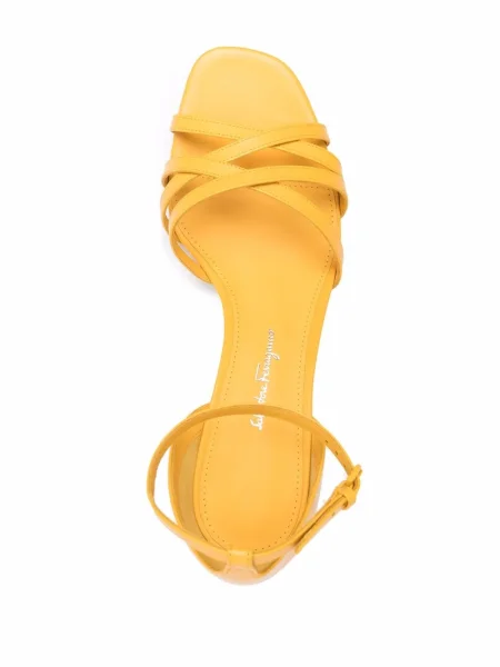 Sandale Ferragamo galben
