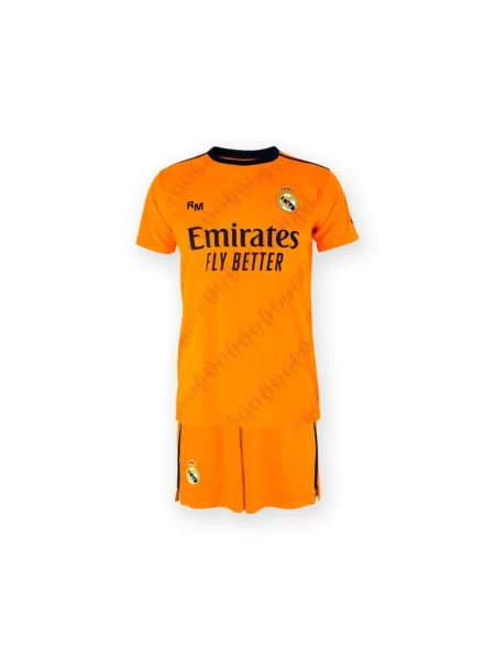 Koszulka piłkarska dla dzieci Real Madrid Away czarna