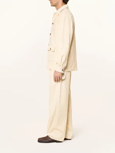 Drôle De Monsieur Manšestrové Kalhoty Oversized Fit režná