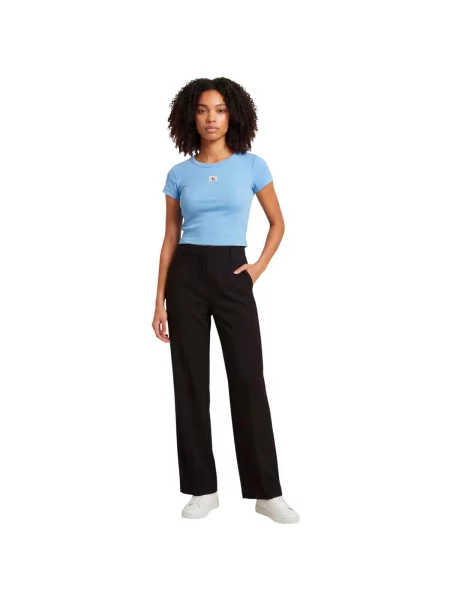 Calvin Klein Jeans Tričko svetlomodrá modrá