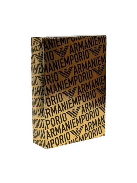 Bokserki Emporio Armani Underwear z paskiem czarne